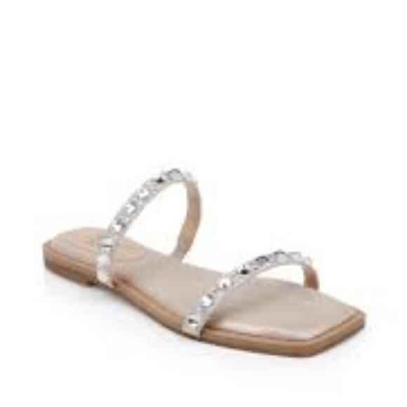JEWEL BADGLEY MISCHKA HONESTY SANDALS SIZE 5.5 ROSEGOLD BRAND NEW WITH BOX - Picture 1 of 10
